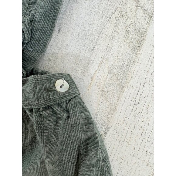 La Coqueta Green Pinafore Skirt Girls Sz 6 - Picture 6 of 15